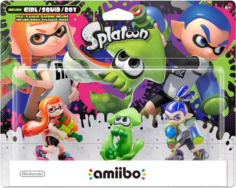 Splatoon Series amiibo 3-Pack - Wii U