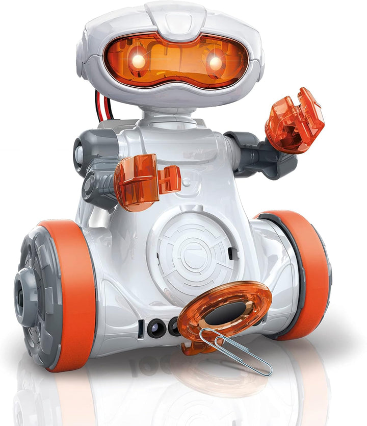 Clementoni 【Science & Play Mio Roboter】 Interaktiver STEM-Lernroboter mit App, Hindernisvermeidung &
