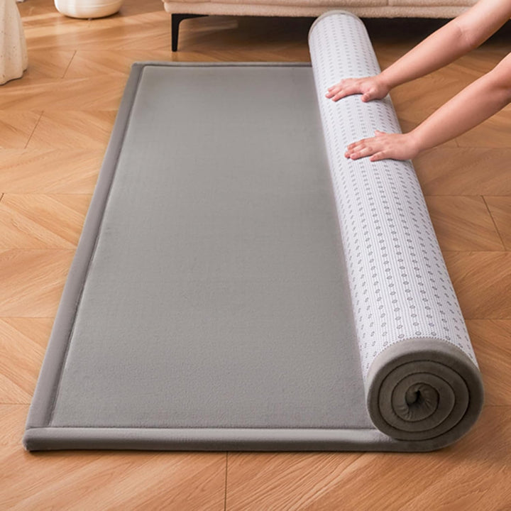 Krabbelmatte Baby 150x200cm, 2cm Dicke Spielmatte &amp; Bodenteppich | Multifunktionale Weiche Matte für