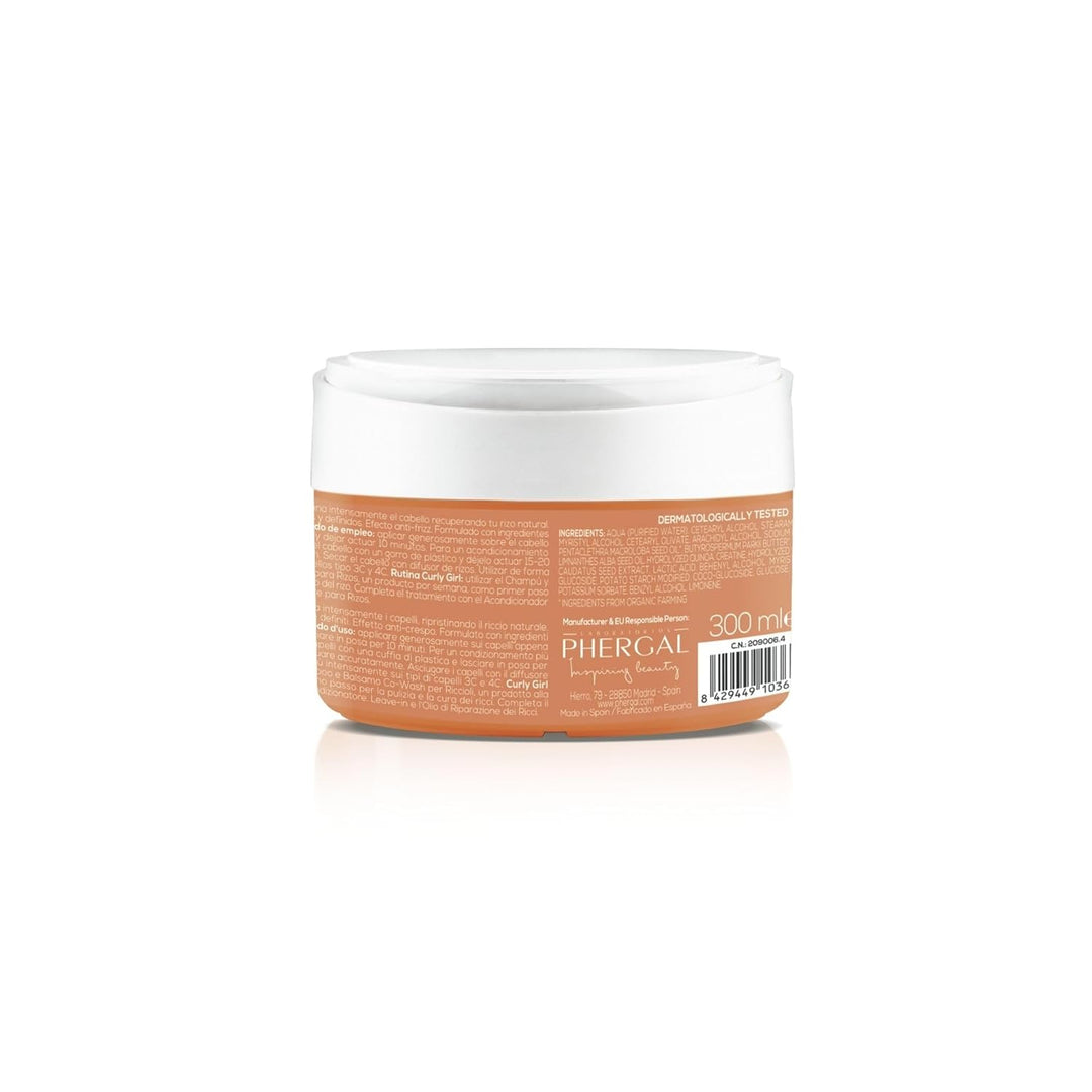 Naturtint | Lockenmaske | Nährt und pflegt | Junges, gesundes, glänzendes und geschmeidiges Haar | A