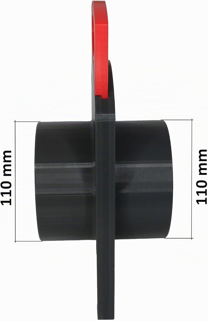 GENERIC DN 110mm Luft-Absperrschieber | Blastgate | PETG | Werkstattabsaugung | Absauganlage | Luftr