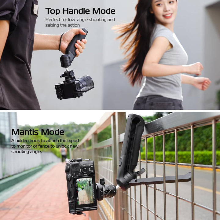 ULANZI TT38 Mini Stativ, Belastbarkeit 3kg, Kamera Stativ Klein mit UKa und F38 Schnellspanner, Tisc