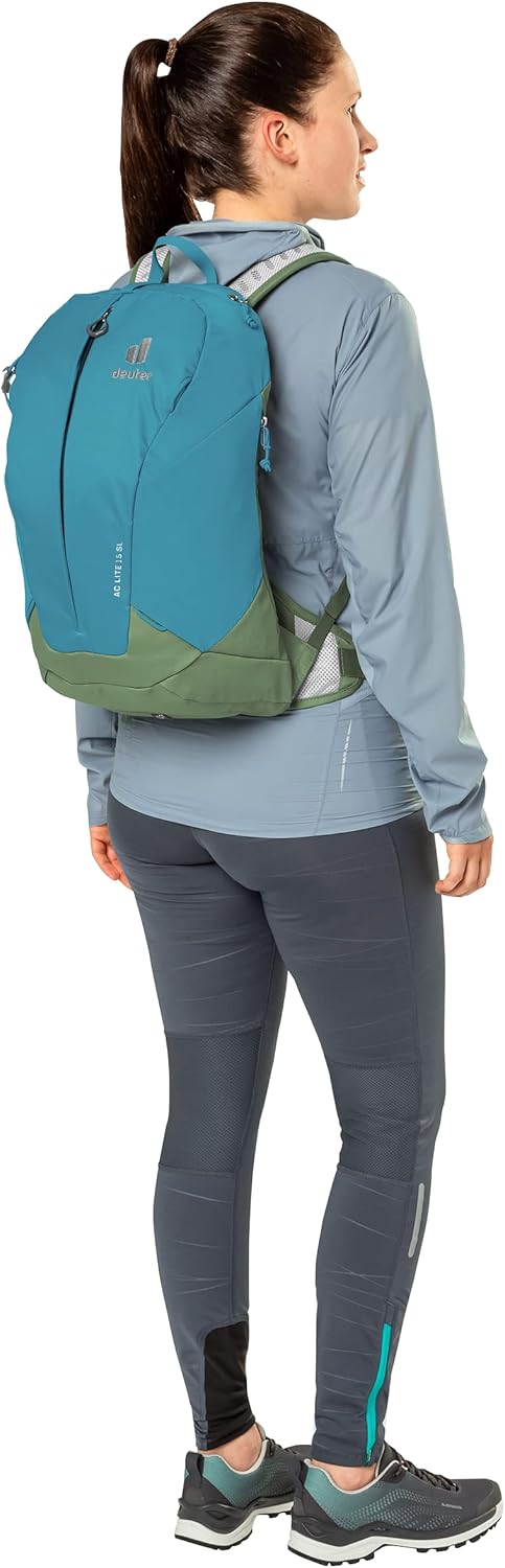 deuter AC Lite 15 SL Damen Wanderrucksack Lagoon-khaki 15 L, Lagoon-khaki 15 L
