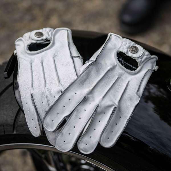 Mycl Turell Motorradhandschuhe Easy Rider - Motorrad Handschuhe Herr - Echtleder - Handschuhe Herren