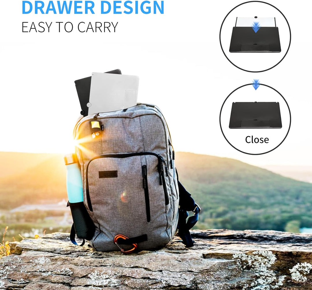 STEBRUAM 16 Zoll Handy Lupe,3D HD Handy Bildschirmlupe Vergrösserung Videos Ausziehbarer HD Bildschi