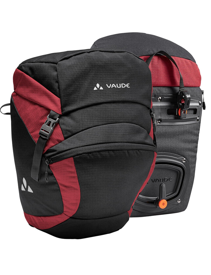 Vaude On Tour Front. Vorderradtaschen, Einheitsgrösse Einheitsgrösse black/carmine, Einheitsgrösse b