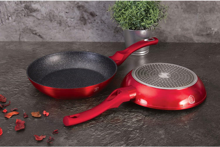B BERLINGER HAUS BERLINGERHAUS PROFESSIONAL PRECISION Burgundy 2er-Set Bratpfannen Induktion 22-26 c