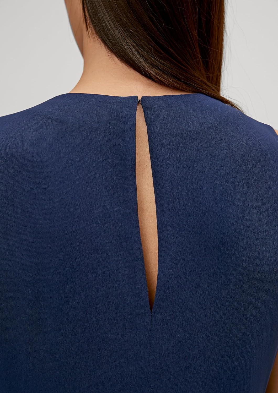 comma Kleid kurz besondere Anlässe 36 5876 Tiefblau, 36 5876 Tiefblau