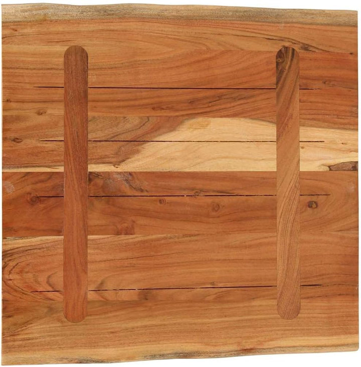 vidaXL Tischplatte, Holzplatte Quadratisch, Massivholzplatte für Bartisch Beistelltisch Esstisch, Er