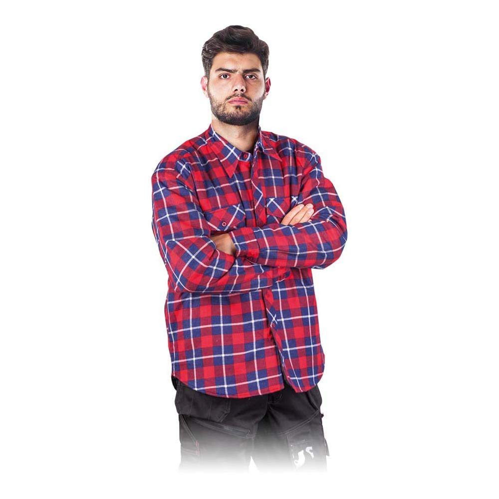 Arbeitshemd Hemd Herrenhemd Flanellhemd Holzfällerhemd Winter gefüttert (KFWIN) XL, XL