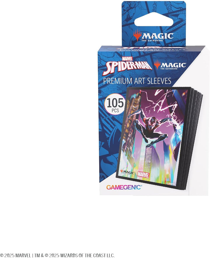 Gamegenic, Magic: The Gathering – Marvel's Spider-Man Premium Art Sleeves – Spider-Man Miles Morales