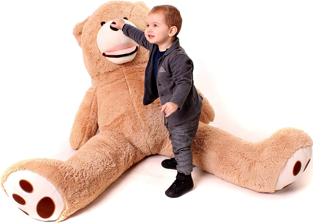 Teddybär Gross 100 cm - Baby Kuscheltiere Riesen Teddy - Kuscheltier Für Babys - Plüschtier Grosser