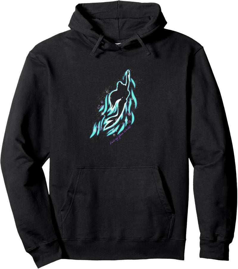 Disney The Little Mermaid Ariel Part Of Your World Glow Pullover Hoodie