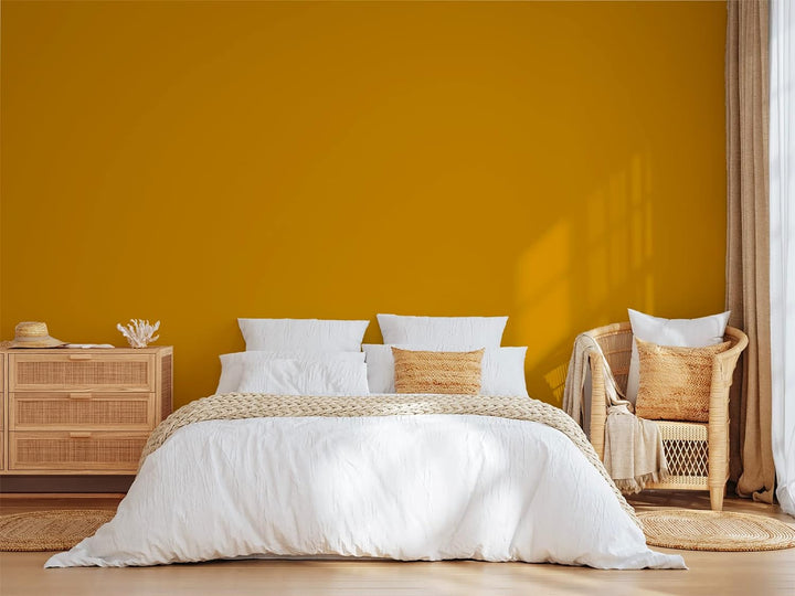 BOX DECO COULEURS Farbe Senfgelb, natürlich, ökologisch, für den Innen- und Aussenbereich, Satin-Opt