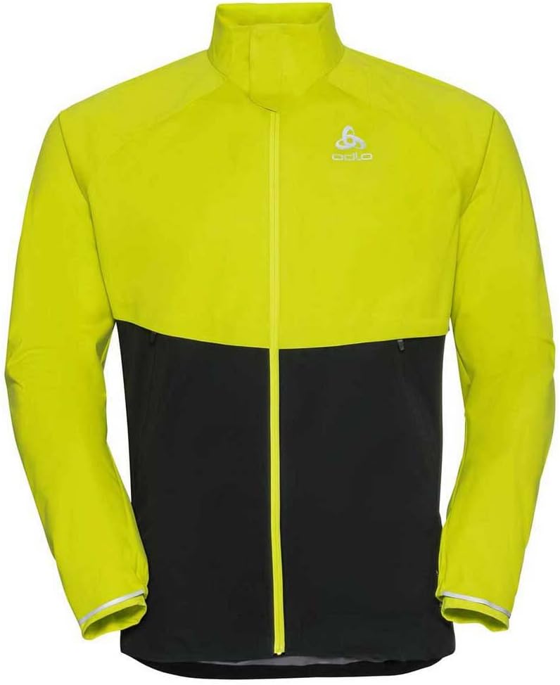 Odlo Herren Zeroweight Pro Warm Jacke S Evening Primrose - Black, S Evening Primrose - Black