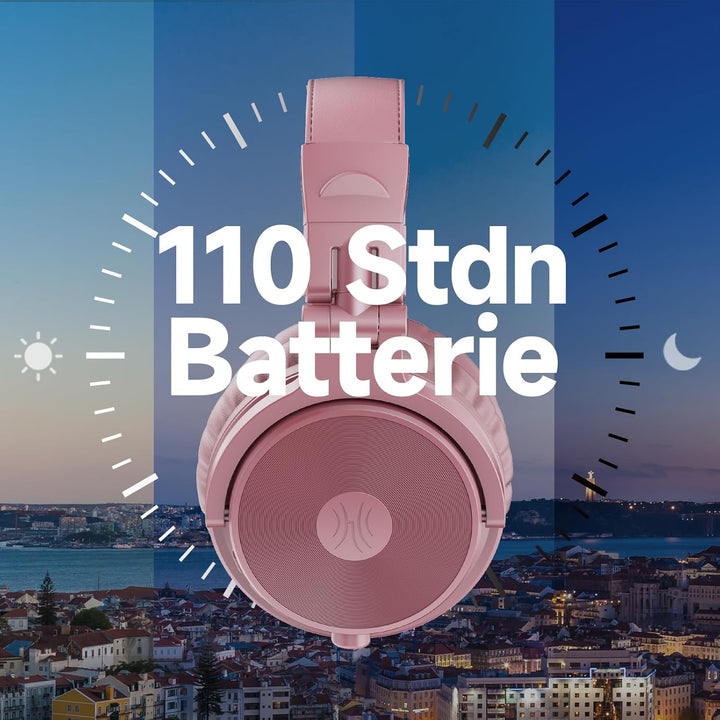OneOdio Bluetooth Kopfhörer Over Ear [Bis zu 110 Std & BT 5.2] Kopfhörer Kabellos Bluetooth mit 50mm