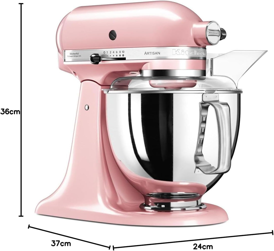 KitchenAid Küchenmaschine Artisan 4,8L Silk Pink 4,8 Liter Silk Pink, 4,8 Liter Silk Pink