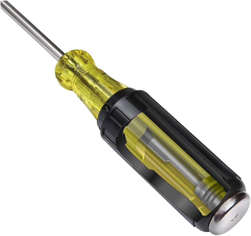 Klein Tools 6034DD #2 Kreuzschlitz-Abbruchschrauber, 10,2 cm Schaft, hergestellt in den USA #2 Kreuz