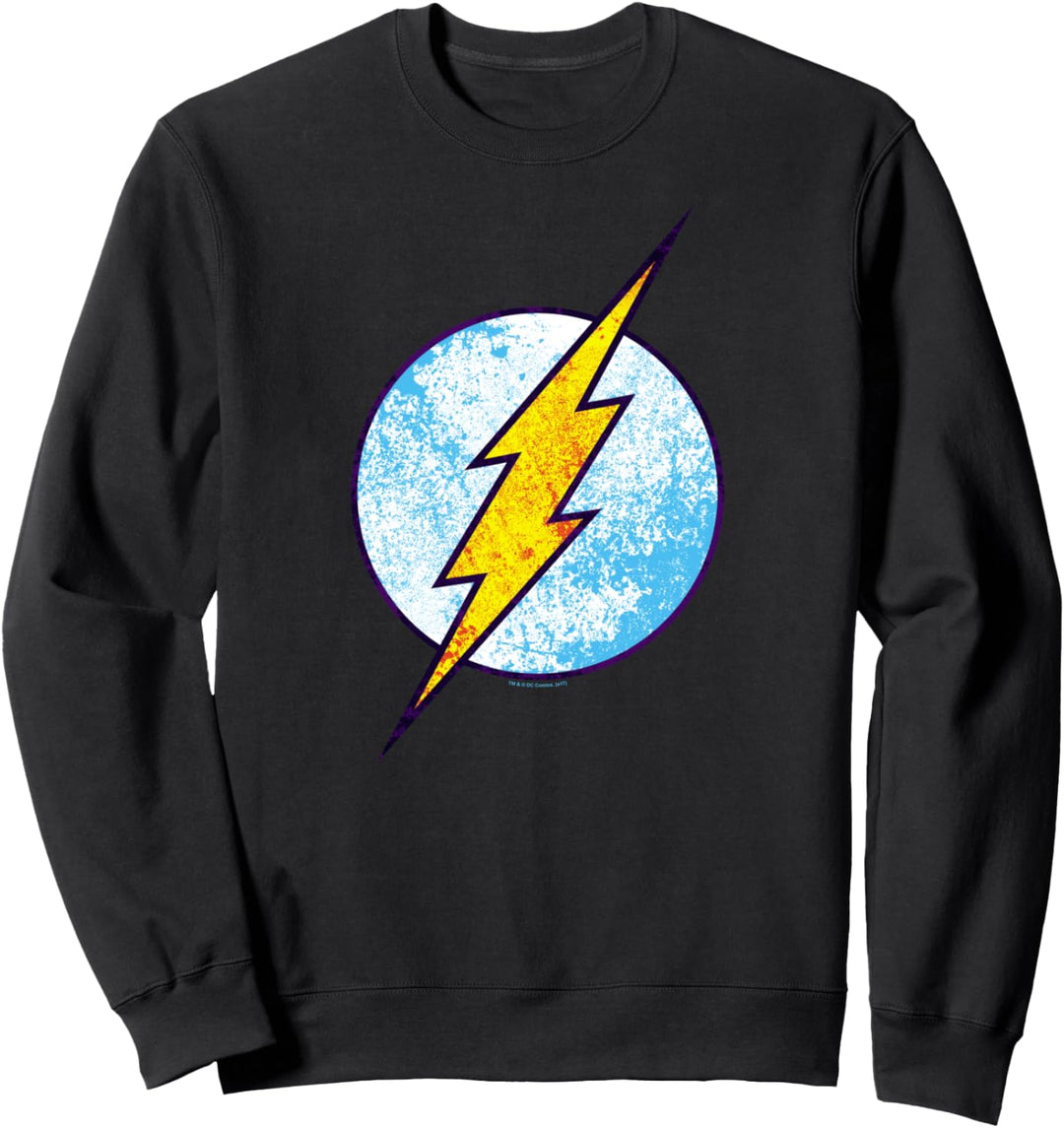 The Flash Neon Distress Logo Sweatshirt