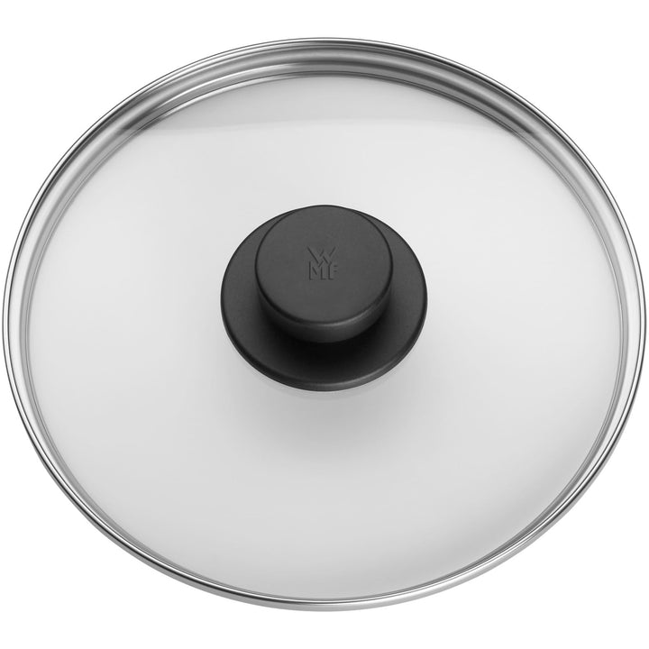 WMF Ersatzteil Glasdeckel 22 cm, Deckel für Schnellkochtöpfe 3l, 4,5l, 6,5l und 8,5l, hitzebeständig