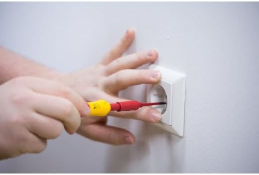 Wiha Schraubendreher mit Bithalter SoftFinish® electric slimVario für slimBits (34577) 6 mm x 50 mm