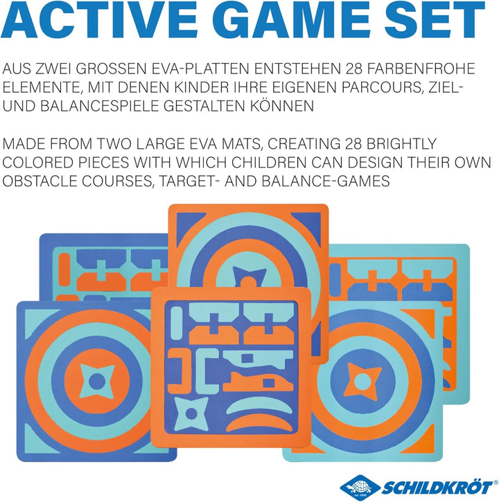 Schildkröt® Lern-und Kreativspiel Active Games Set Geschicklichkeitsspiel für unterschiedliche Parco