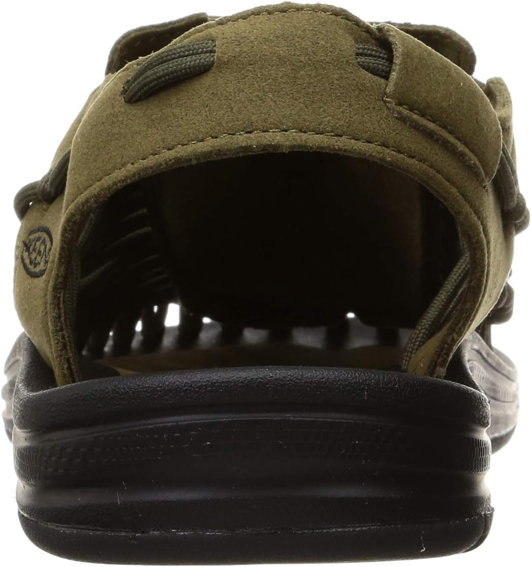 KEEN Herren Uneek Sandalen 42 EU Dark Olive Black, 42 EU Dark Olive Black