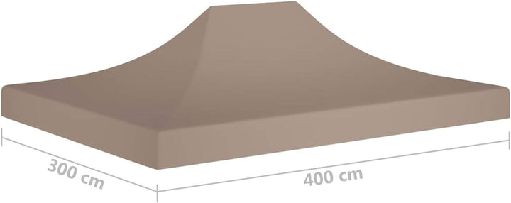 Gecheer Partyzelt Dach Ersatzdach Pavillondach Dachplane Zeltdach Pavillon Abdeckung für Metallpavil