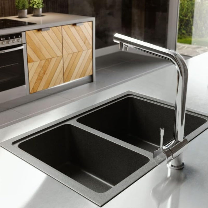 Ideal Standard BC176AA Ceralook Küchenarmatur hoher Auslauf