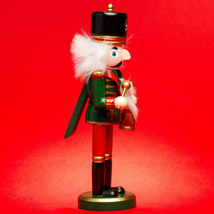 SIKORA NK-G Deko Nussknacker Figur aus Holz Weihnachten 3 Verschiedene Motive, Farbe/Modell:Trommler