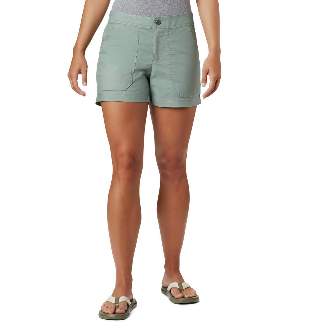 Columbia Damen Longer Days Shorts, Light Lichen, 8