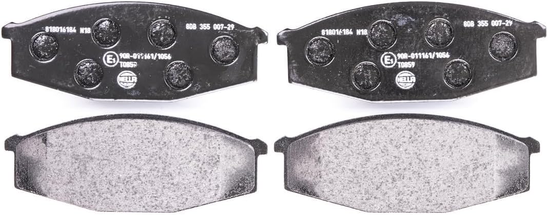 HELLA PAGID 8DB 355 007-291 Bremsbelagsatz - T0859 - Dicke/Stärke: 17.2mm - Bremssystem: Lucas - nic