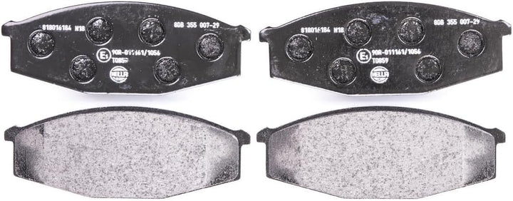 HELLA PAGID 8DB 355 007-291 Bremsbelagsatz - T0859 - Dicke/Stärke: 17.2mm - Bremssystem: Lucas - nic