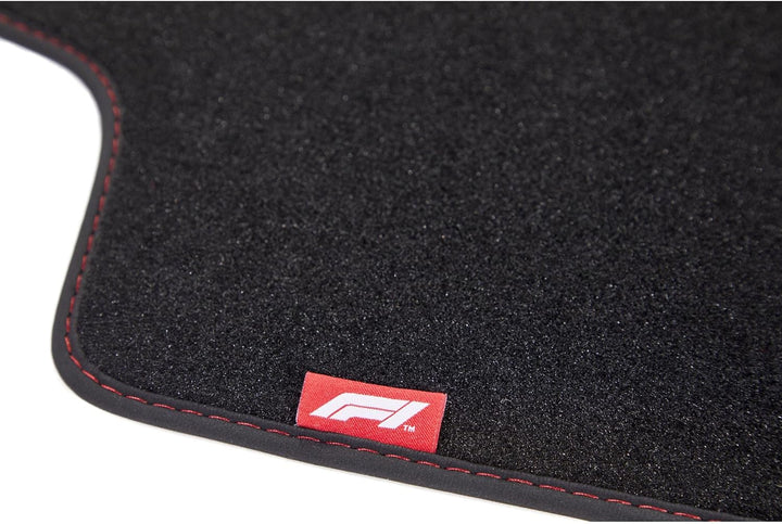 Formula 1 Universal Auto Fussmatten Set in Premium Qualität, Antirutschfest, Auto Matten Fussmatten