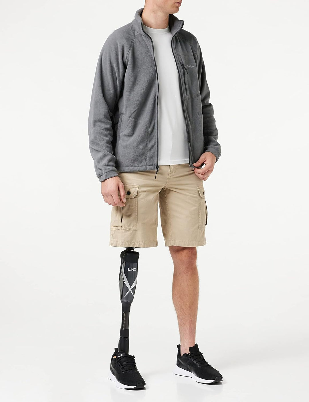 Columbia Fast Trek II Full Zip Fleece Fleecejacke Mit Durchgehendem Reissverschluss für Herren