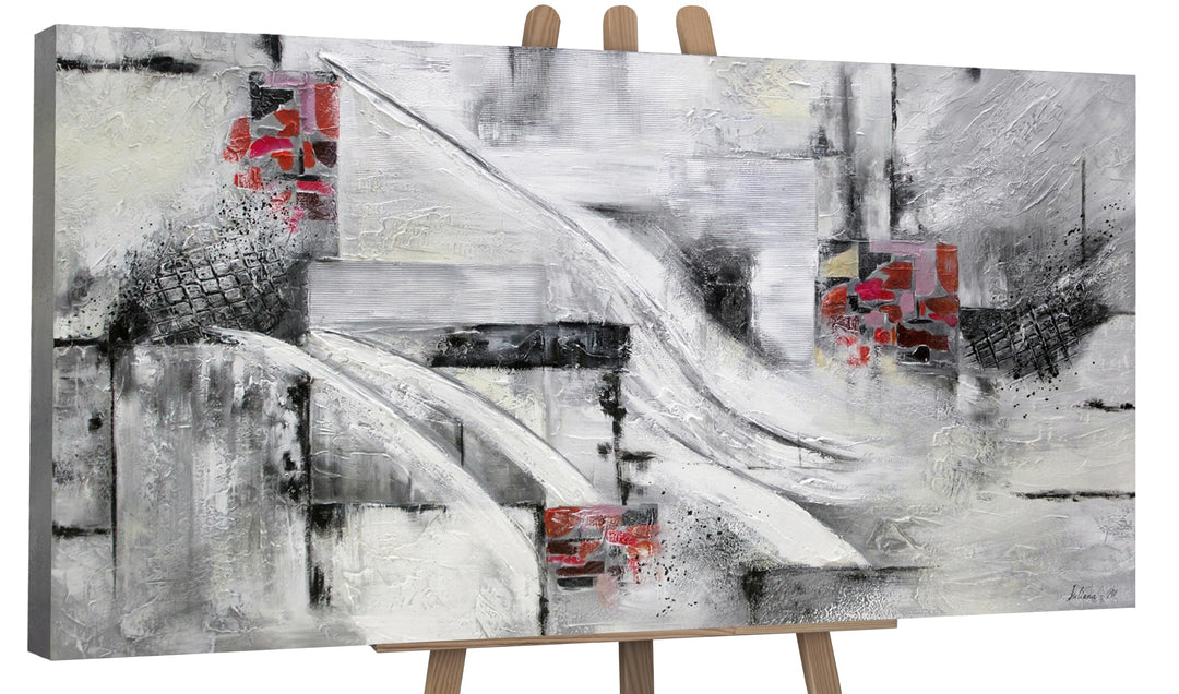 YS Handgemalte acrylbilder Abstraktion VII | Acryl abstrakt bild für wohndecor Art Acrylbilder auf l