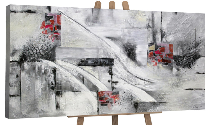 YS Handgemalte acrylbilder Abstraktion VII | Acryl abstrakt bild für wohndecor Art Acrylbilder auf l