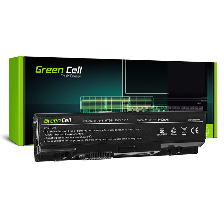 Green Cell Standard Serie WU946 Laptop Akku für Dell Studio 15 1535 1536 1537 1555 1557 1558 (6 Zell