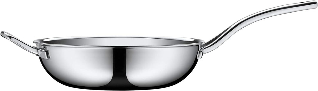 WMF Profi Resist Wokpfanne Induktion 28 cm, Wok Induktion, Mehrschichtmaterial beschichtet, Wabenstr