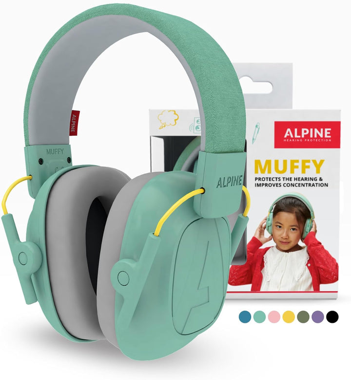 Alpine Muffy Lärmschutz Kopfhörer Kinder - Ohrenschützer für Kinder bis zu 16 Jahren – Geräuschdämme