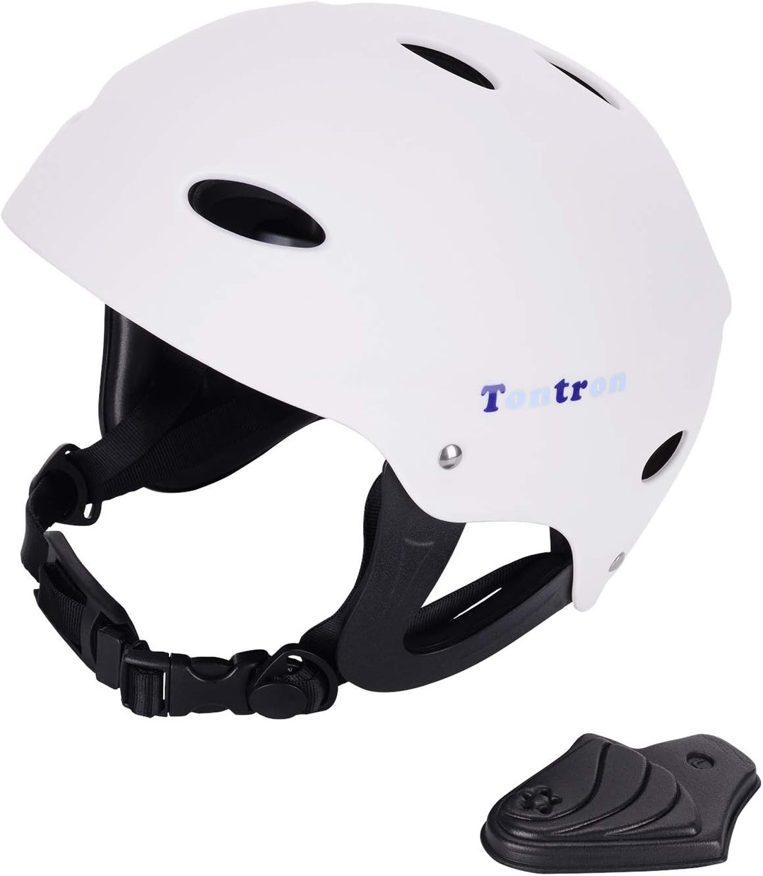 Tontron Wakeboard Kajak Kitesurf Wassersport Helm Weiss L