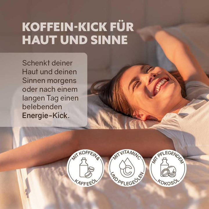 puremetics 3in1 Dusch-Fluff, Coffee Booster, 250g