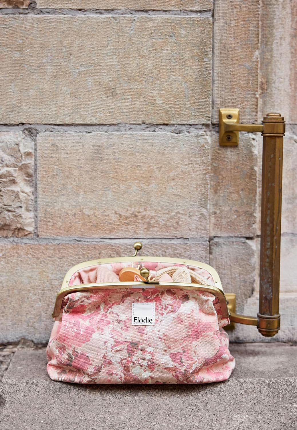 Elodie Details Zip&Go aus Baumwolle mit Breite Öffnung - Grosse Wickeltasche für Babyutensilien, Sti