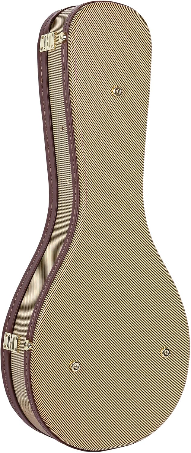 Crossrock Deluxe Holzkoffer für A-Style Mandoline, Tweed (CRW600MATW) A-style Tweed, A-style Tweed