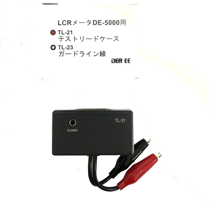DER Ee De-5000 High Accuracy Handheld LCR Meter with Tl-21 Tl-22