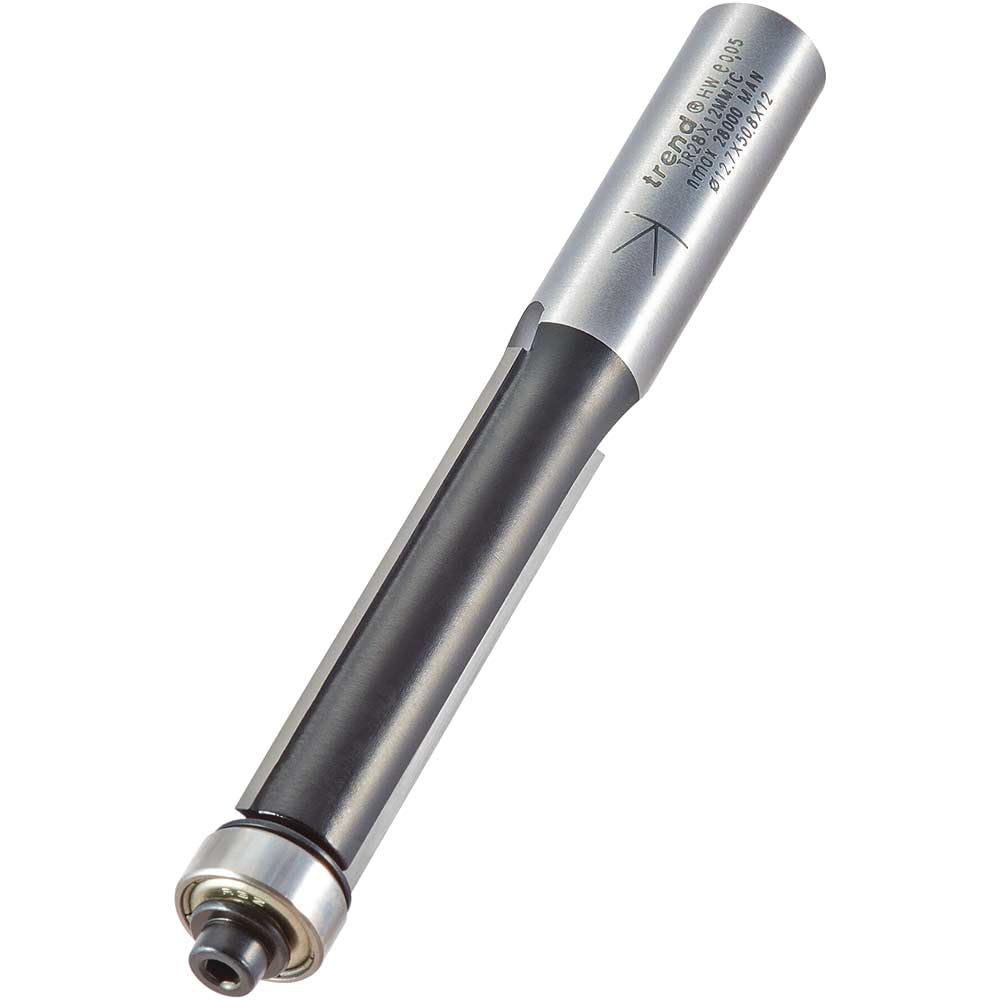 Trend Geführter Trimmer 12,7 mm Durchmesser x 50 mm Schnitt, TR28X12MMTC