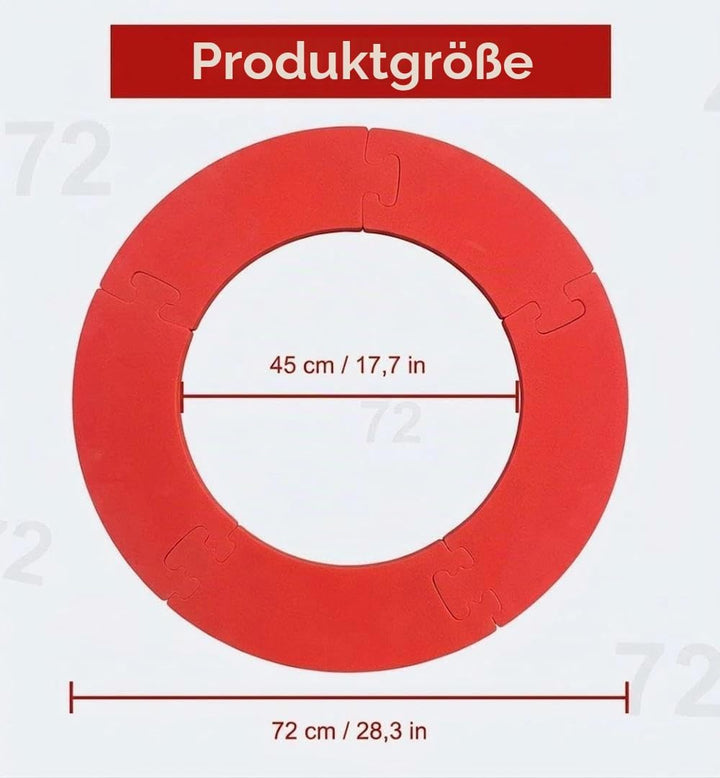Dart Catchring Surround,Dartscheiben-Einfassung,Surround Auffangring Dart Backboard, für die Wandsch