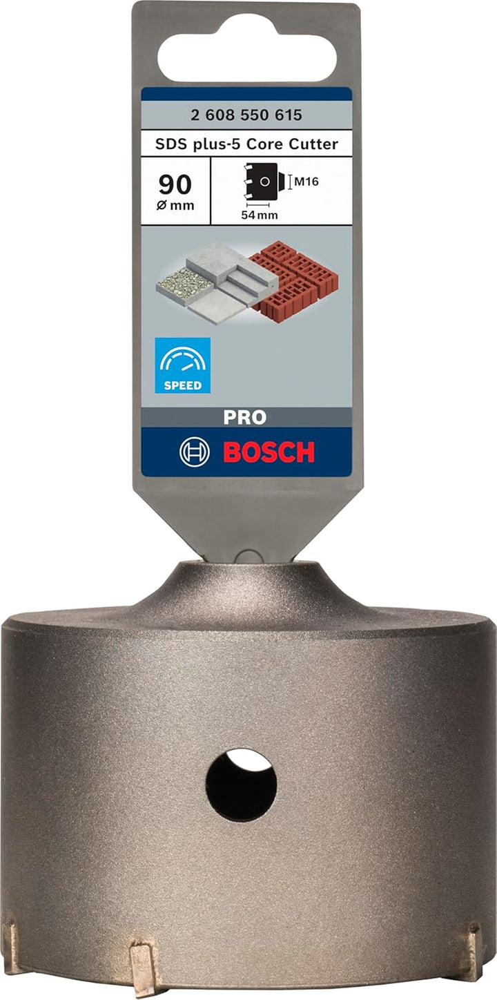 Bosch Professional Hohl-Bohrkrone SDS-plus-9 Core Cutter (Ø 90 mm), 90 mm