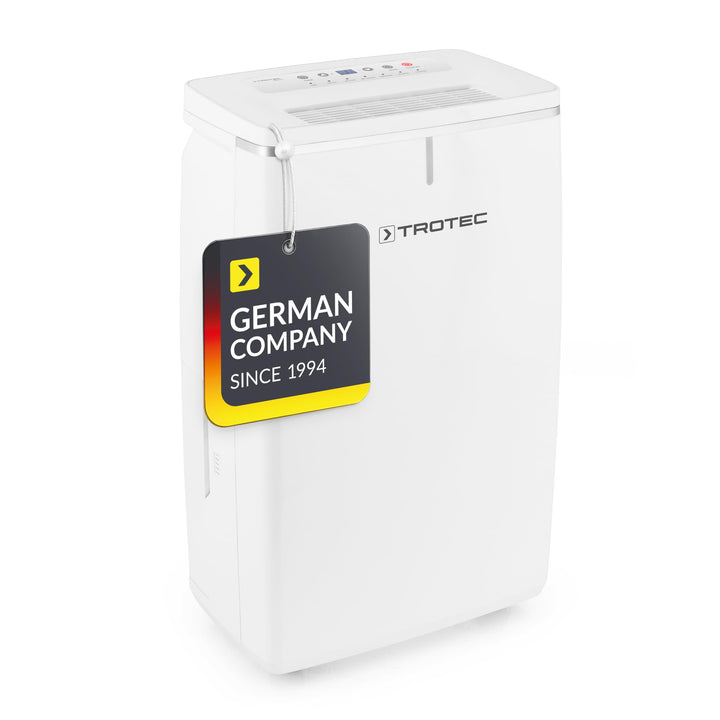 TROTEC Luftentfeuchter elektrisch TTK 72 E – Leistung 24 L/Tag – Fläche 50 m² / 125 m³ – mit Autoabs