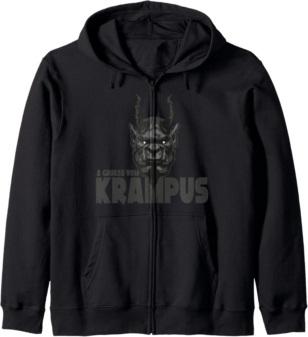 A Gruass vom Krampus - Grüsse vom Krampus zu Weihnachten Kapuzenjacke
